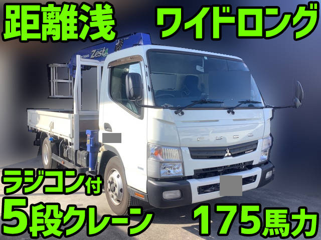 MITSUBISHI FUSO Canter Truck (With 5 Steps Of Cranes) TKG-FEB80 2014 14,905km