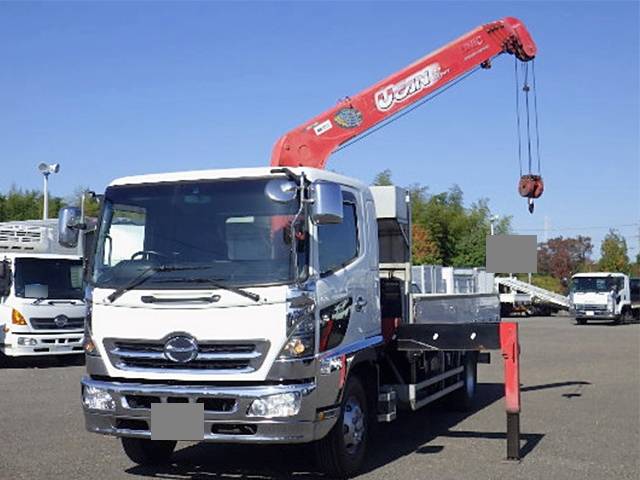 HINO Ranger Truck (With 5 Steps Of Cranes) PB-FD8JKFA 2005 660,160km