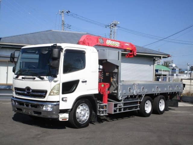 HINO Ranger Truck (With 4 Steps Of Cranes) LDG-GK8JLAA 2014 288,000km