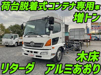 HINO Ranger Container Carrier Truck QKG-FE7JLAG 2013 414,990km_1