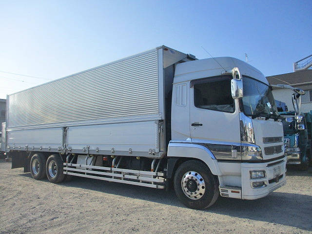 MITSUBISHI FUSO Super Great Aluminum Wing QKG-FU54VZ 2014 697,000km