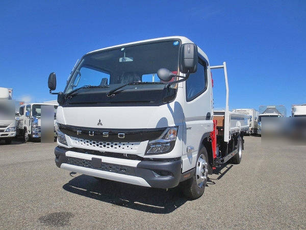 MITSUBISHI FUSO Canter Truck (With 5 Steps Of Cranes) 2PG-FEB80 2022 698km