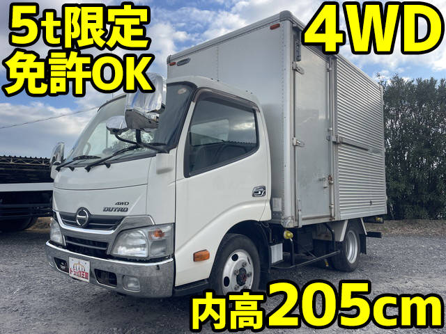 HINO Dutro Aluminum Van TKG-XZC675M 2015 222,155km