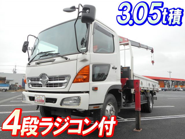 HINO Ranger Truck (With 4 Steps Of Unic Cranes) BDG-FC7JGWA 2007 208,968km