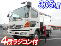 HINO Ranger Truck (With 4 Steps Of Unic Cranes) BDG-FC7JGWA 2007 208,968km_1