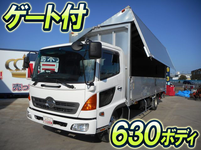 HINO Ranger Aluminum Wing PB-FC7JKFA 2004 500,366km