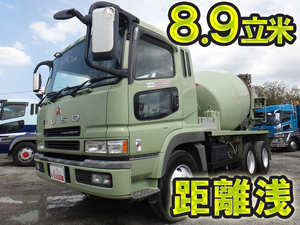 MITSUBISHI FUSO Super Great Mixer Truck KL-FV50JJXD 2002 197,110km_1