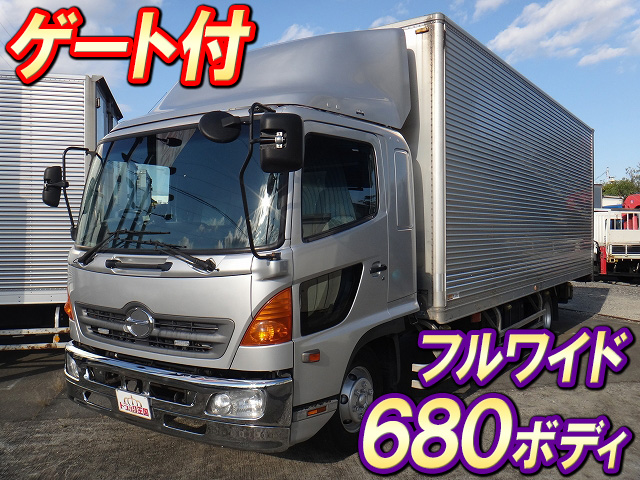 HINO Ranger Aluminum Van PB-FD8JMFA 2005 673,365km