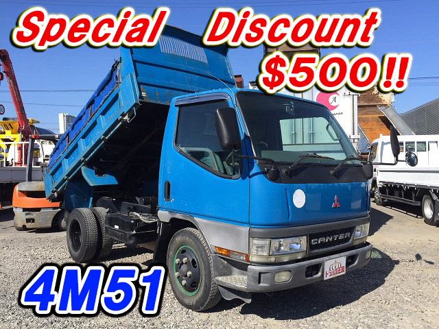 MITSUBISHI FUSO Canter Dump KK-FE51EBD 2002 162,323km