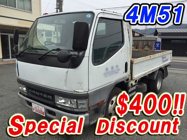 MITSUBISHI FUSO Canter Flat Body KK-FE53EB 2001 309,173km