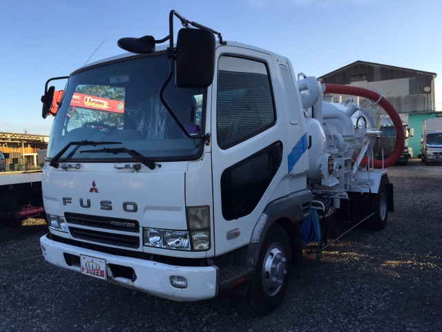 MITSUBISHI FUSO Fighter Vacuum Dumper KK-FK61HG 2004 123,331km