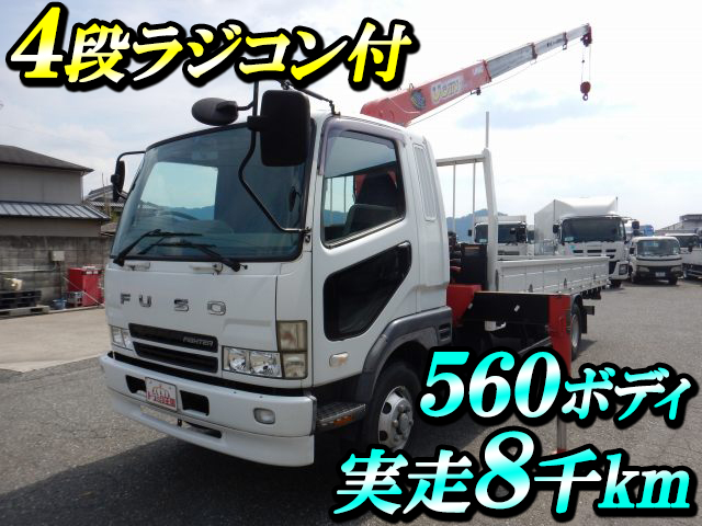 MITSUBISHI FUSO Fighter Truck (With 4 Steps Of Unic Cranes) PA-FK61FK 2004 8,177km