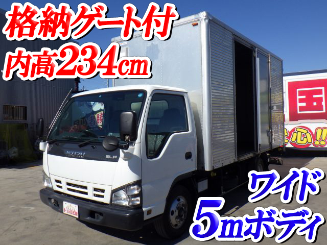 ISUZU Elf Aluminum Van PB-NPR81AN 2005 209,597km