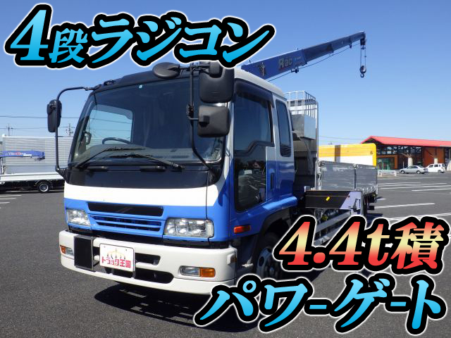 ISUZU Forward Truck (With 4 Steps Of Cranes) PA-FSD34L4Z 2007 340,860km