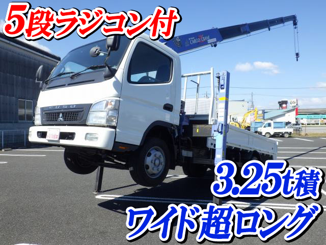 MITSUBISHI FUSO Canter Self Loader (With 5 Steps Of Cranes) PDG-FE83DY 2009 111,725km