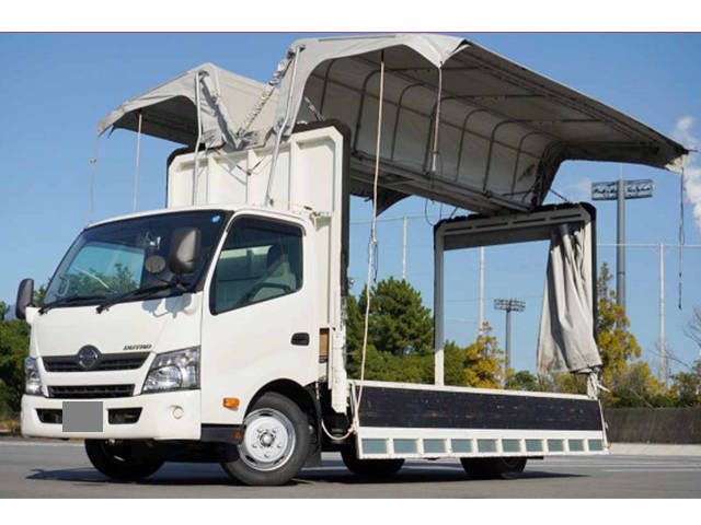 HINO Dutro Covered Wing TKG-XZC710M 2016 23,508km