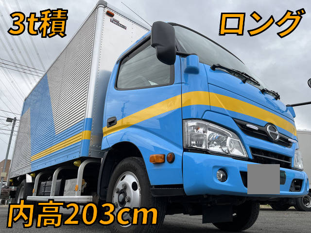 HINO Dutro Aluminum Van TKG-XZU655M 2017 130,000km