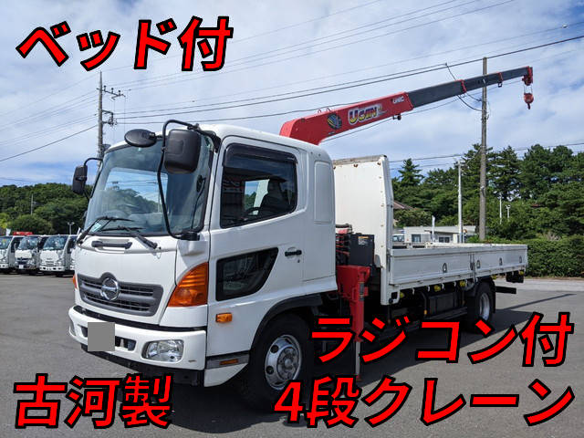 HINO Ranger Truck (With 4 Steps Of Cranes) TKG-FD7JLAA 2015 192,000km