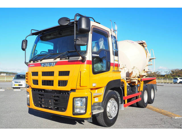 ISUZU Giga Mixer Truck LKG-CXZ77AT 2012 73,000km