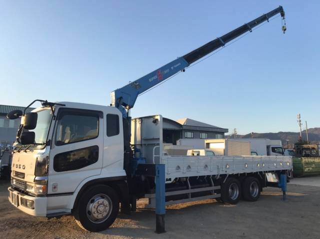 MITSUBISHI FUSO Super Great Truck (With 5 Steps Of Cranes) KC-FY519NY 1997 152,000km