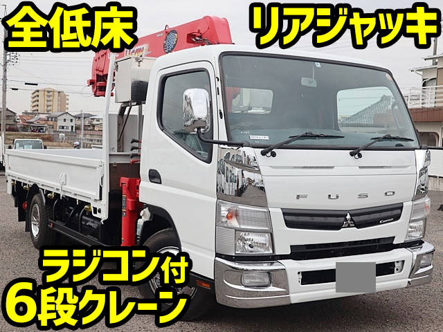 MITSUBISHI FUSO Canter Truck (With 6 Steps Of Cranes) TKG-FEB90 2012 83,000km