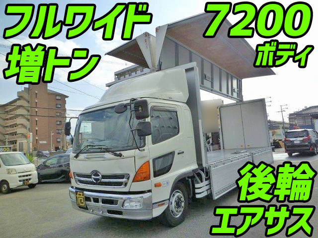 HINO Ranger Aluminum Wing QKG-FE7JPAG 2014 774,484km