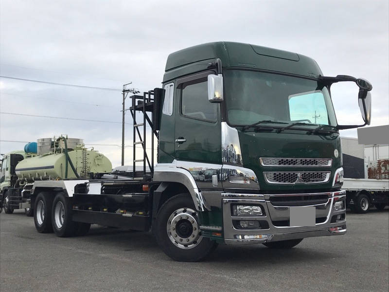MITSUBISHI FUSO Super Great Container Carrier Truck QPG-FV60VY 2016 825,236km