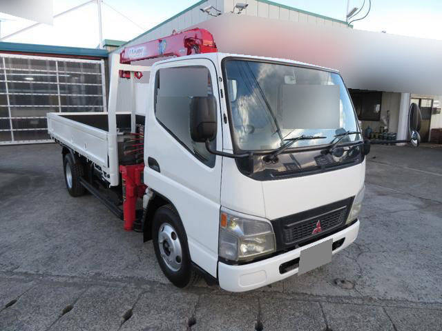 MITSUBISHI FUSO Canter Truck (With 3 Steps Of Cranes) KK-FE73EEN 2004 124,000km