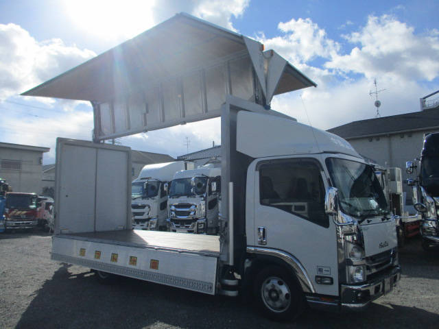 ISUZU Elf Aluminum Wing TRG-NPR85AN 2018 118,000km