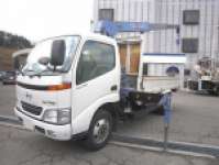 HINO Dutro Truck (With 3 Steps Of Cranes) KK-XZU341M 2001 395,046km_1