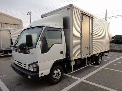 ISUZU Elf Aluminum Van PA-NPR81N 2006 345,380km