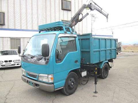 ISUZU Elf Dump (With Crane) KR-NKR81EP 2003 