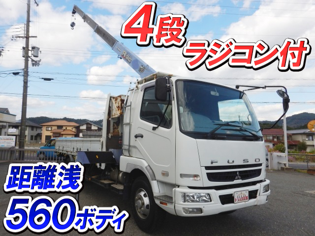 MITSUBISHI FUSO Fighter Truck (With 4 Steps Of Cranes) PA-FK61F 2006 81,298km