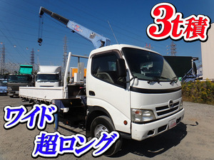 HINO Dutro Truck (With 3 Steps Of Cranes) BDG-XZU424M 2007 196,909km_1