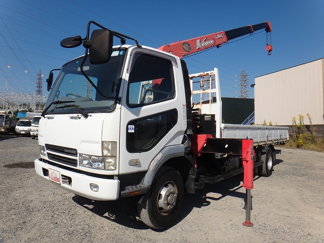 MITSUBISHI FUSO Fighter Truck (With 3 Steps Of Unic Cranes) KK-FK71GJ 2004 36,000km