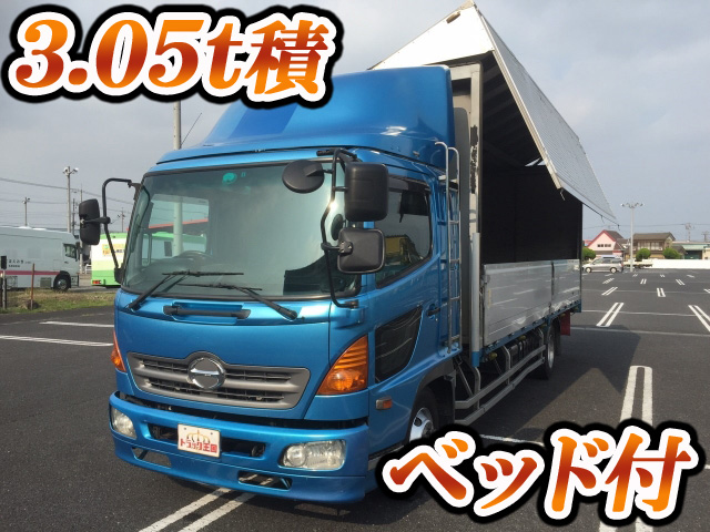 HINO Ranger Aluminum Wing PB-FD7JLFA 2005 517,610km