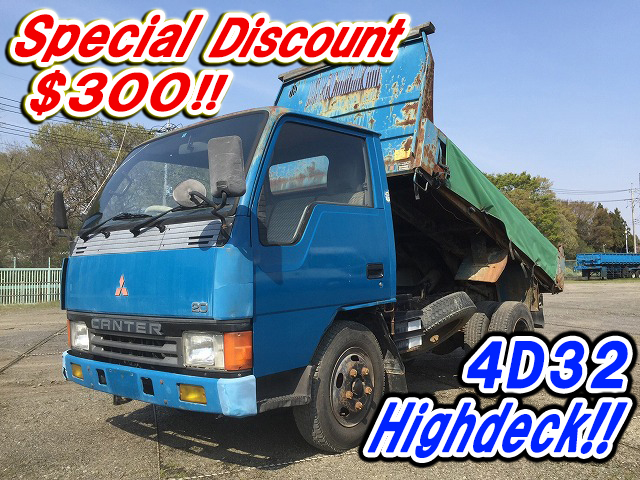 MITSUBISHI FUSO Canter Dump U-FE315BD 1991 185,088km