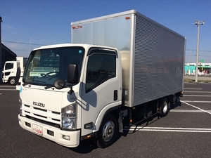 ISUZU Elf Aluminum Van BKG-NPR85AN 2010 239,625km_1