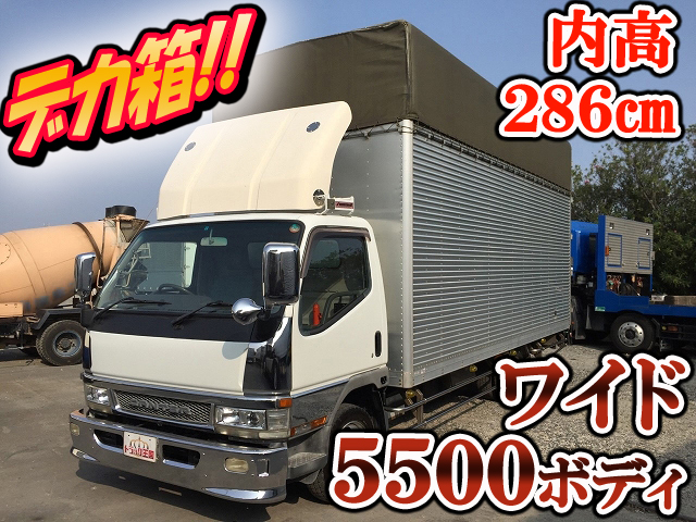 MITSUBISHI FUSO Canter Open Top Van KK-FE63DG 2001 197,544km