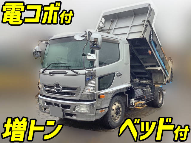 HINO Ranger Dump LDG-FE7JEAA 2011 401,088km