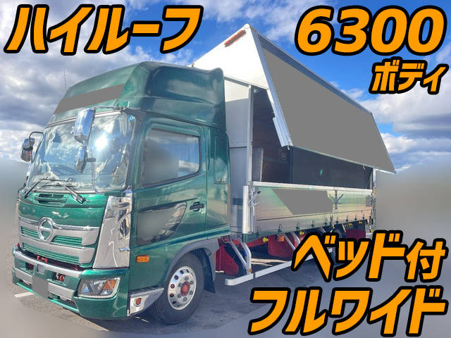 HINO Ranger Aluminum Wing 2PG-FD2ABA 2018 243,042km