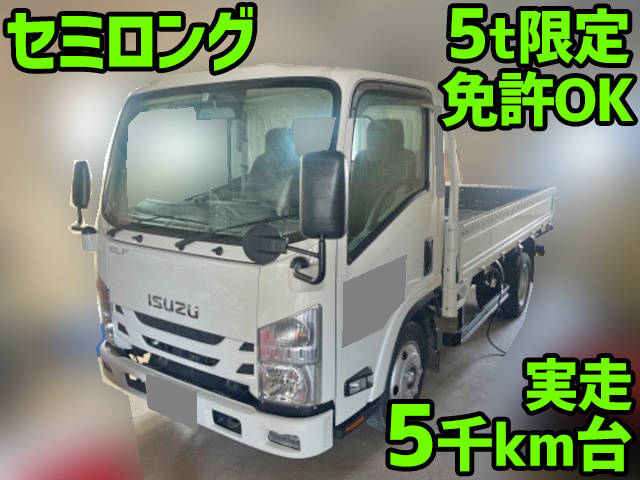 ISUZU Elf Flat Body TRG-NMR85R 2018 5,276km