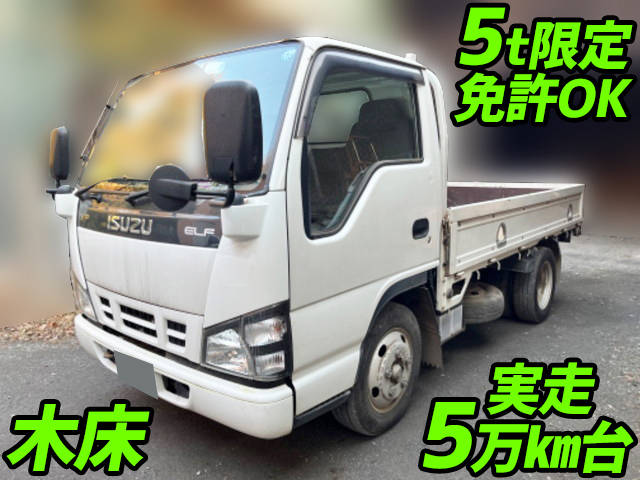 ISUZU Elf Flat Body PB-NKR81A 2005 56,962km