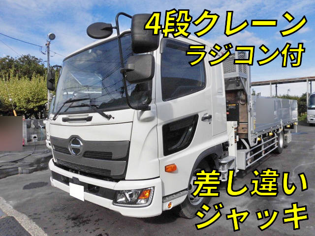 HINO Ranger Truck (With 4 Steps Of Cranes) 2KG-FD2ABG 2018 17,000km