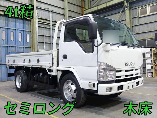 ISUZU Elf Flat Body TKG-NKR85R 2014 201,000km_1