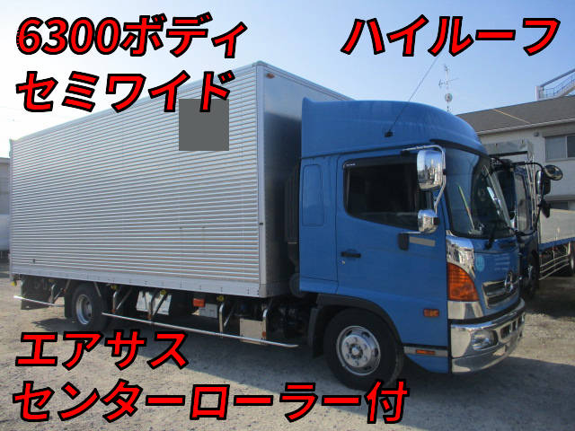 HINO Ranger Aluminum Van TKG-FD7JLAG 2016 498,413km