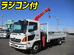 HINO Ranger Truck (With 3 Steps Of Cranes) TKG-FC9JKAP 2012 75,000km_1