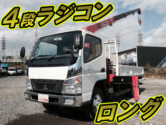 MITSUBISHI FUSO Canter Truck (With 4 Steps Of Unic Cranes) PDG-FE73DN 2009 72,880km