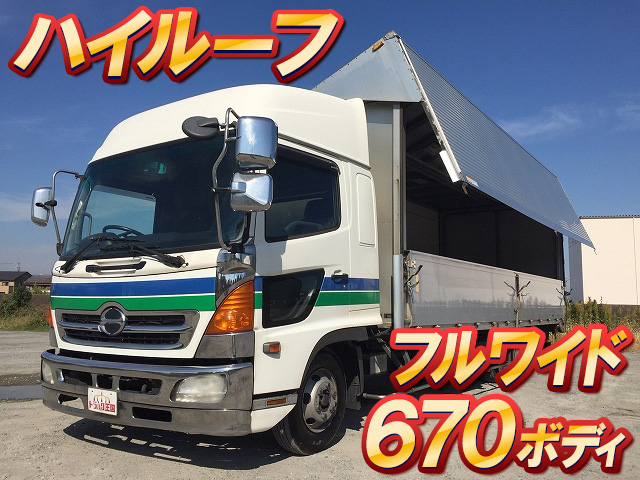 HINO Ranger Aluminum Wing PB-FD7JMFA 2004 776,902km