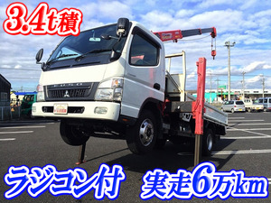MITSUBISHI FUSO Canter Self Loader (With 3 Steps Of Cranes) PDG-FE83DY 2010 66,034km_1